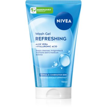 NIVEA Refreshing gel fresh de curatare pentru piele normală și mixtă - imagine 2